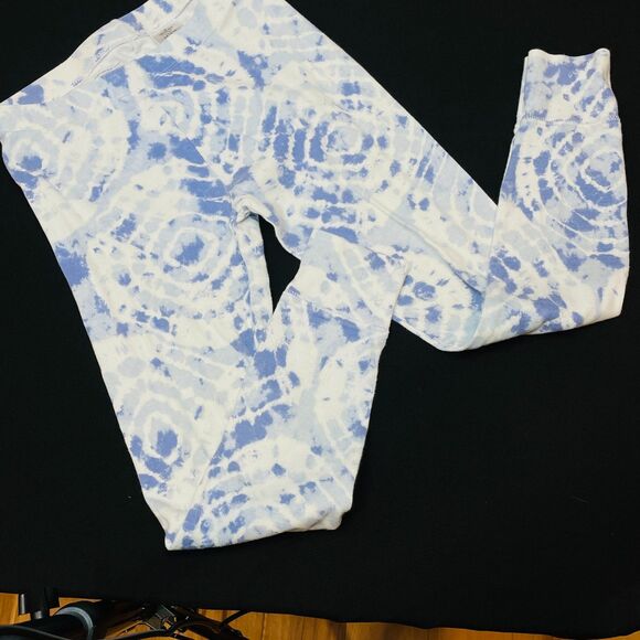 ~ GAP KIDS 12 PJ Set Tie Dye Organic Purple Blue Pajamas Long Pants Short Sleeve - Picture 4 of 16